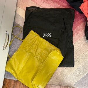 Latico Yellow Tote Bag